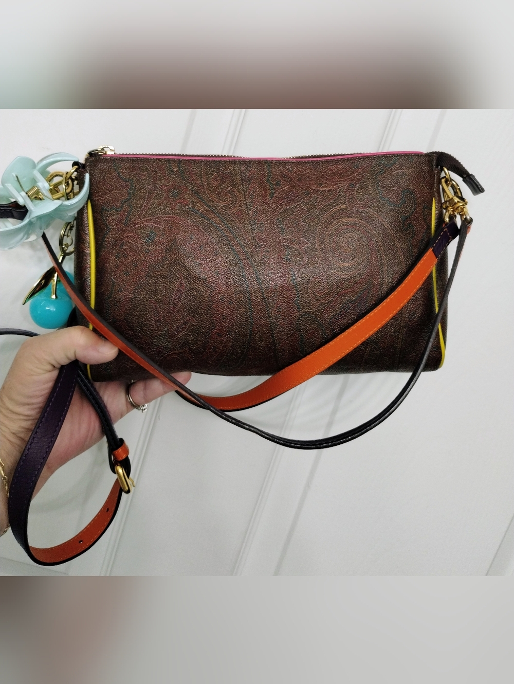 Etro Milano Bundle Of Tote And Crossbody Bag - Picture 13 of 16